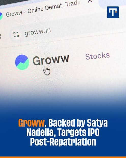 Groww’s Daring U.S. → India Pivot: Satya Nadella-Backed Startup Set to Become First Indian Unicorn IPO Post-Relocation