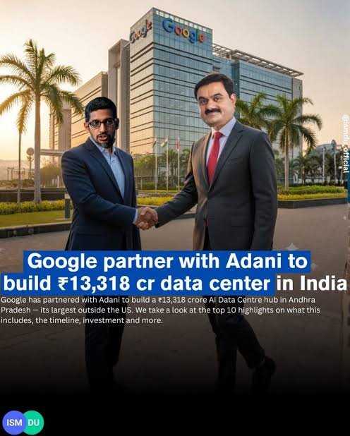 Adani and Google Join Forces for India's Largest AI Data Centre Campus
