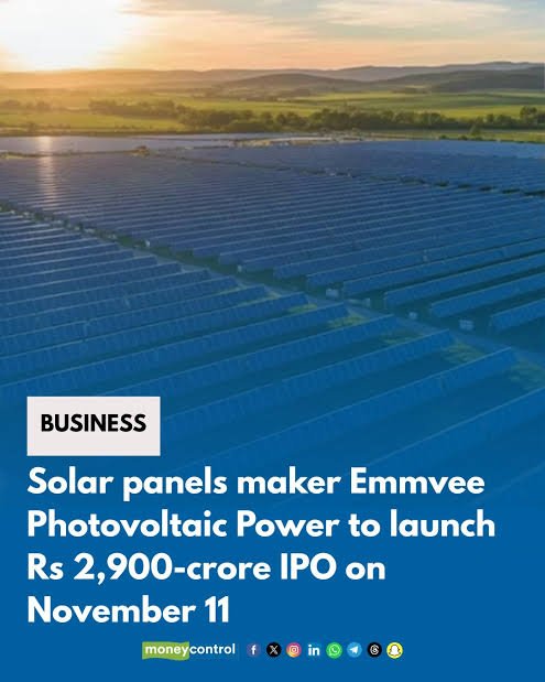 Emmvee Photovoltaic Power Limited IPO — A Bright Spot in India’s Solar Wave: