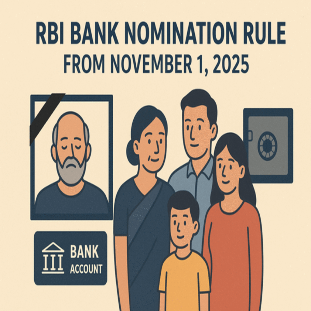 Key Provisions relating to Nomination under the Banking Laws (Amendment) Act, 2025 to come into effect from 1st November 2025: