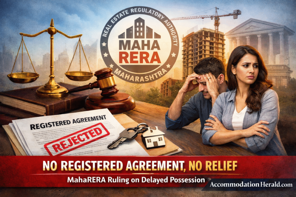 No Registered Agreement, No Relief: Understanding the Landmark MahaRERA Ruling on Delayed Possession.