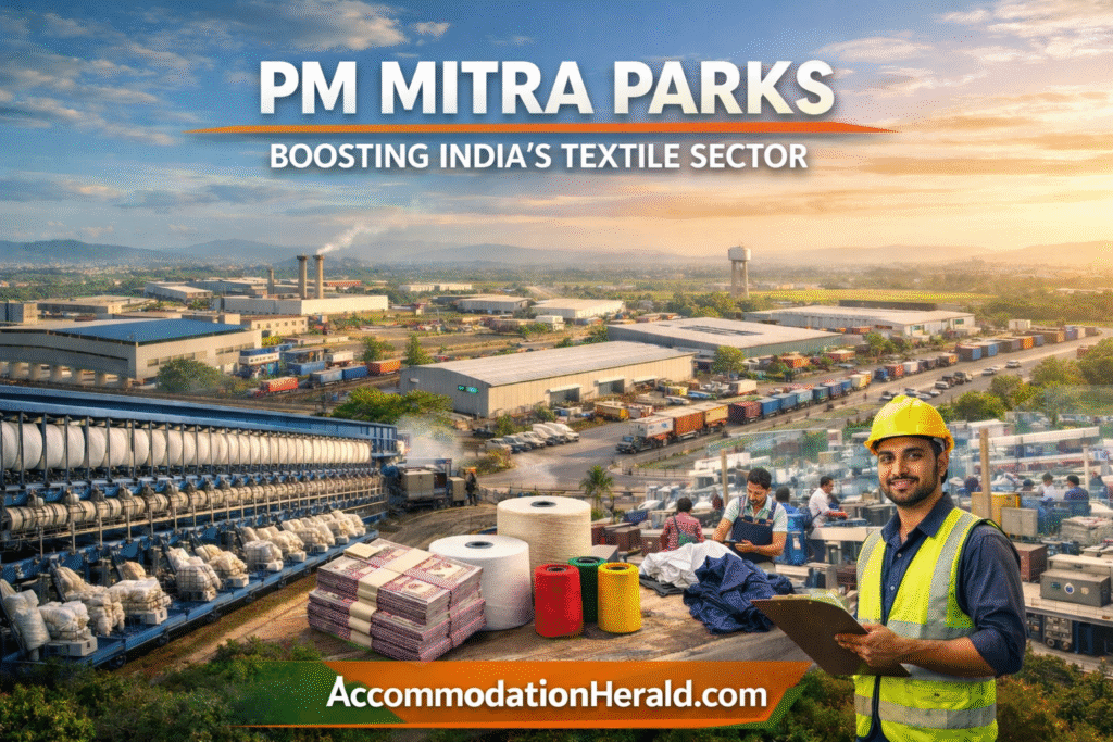 India’s PM MITRA Parks Set to Transform Textile Sector with ₹13,040 Crore Investment and ₹27,000 Crore Commitments