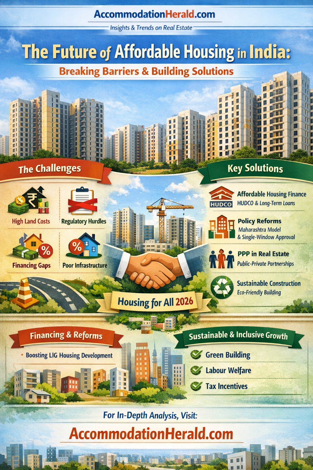 The Future of Affordable Housing in India: Breaking Barriers and Building Solutions.