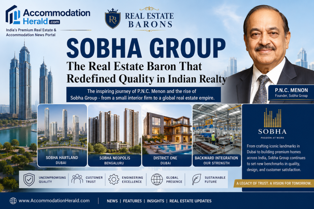 SOBHA Group: The Real Estate Baron That Redefined Quality in Indian Realty.